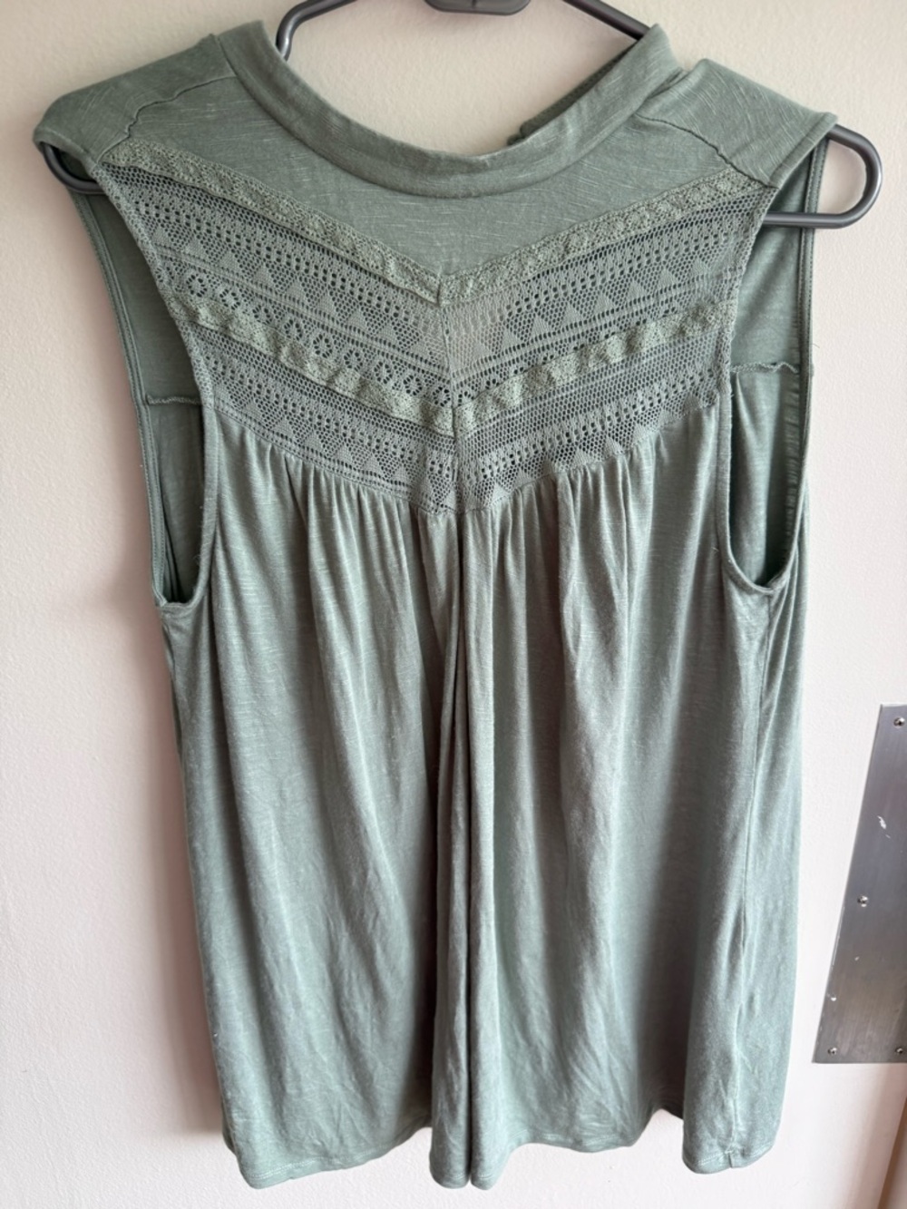 Sleeveless Top in Sage Green